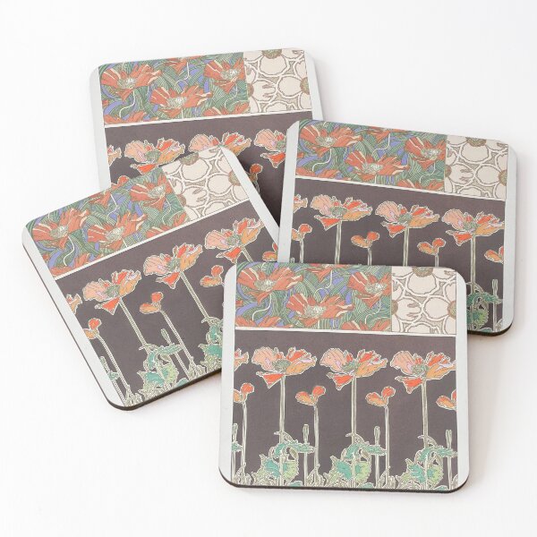 Item preview, Floral design 38, from Documents Décoratifs, by Alphonse Mucha. HIGH DEFINITION designed and sold by MINDTHECHERRY.