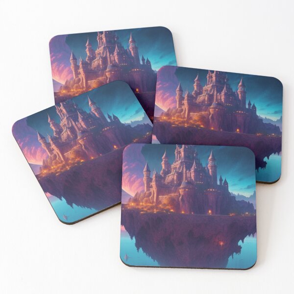 Item preview, Fantasy Floating Castle designed and sold by TondoMeander.