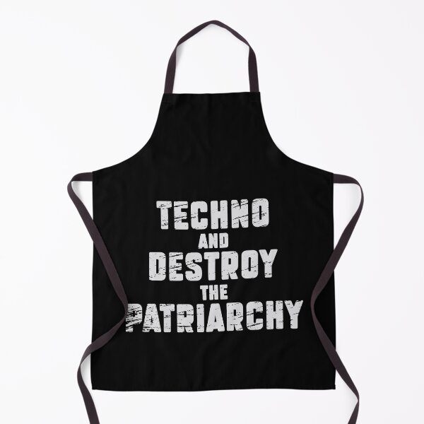Item preview, Techno and destroy the patriarchy! designed and sold by paulo silveira.