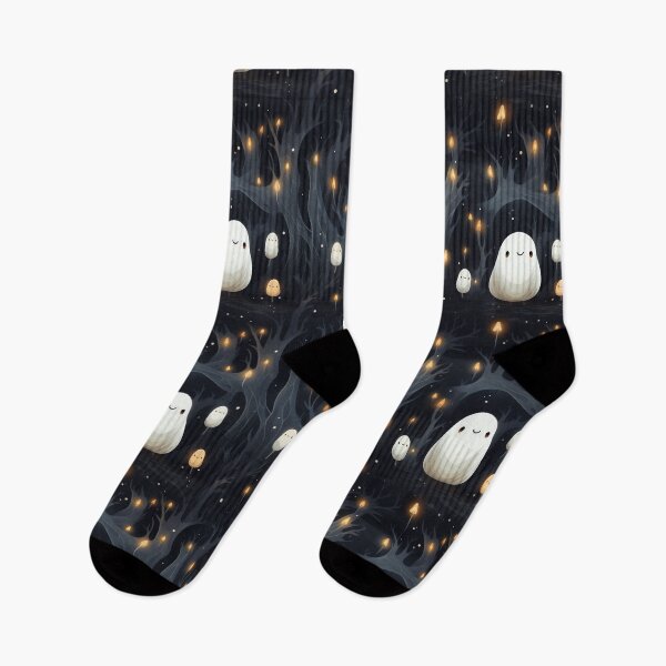 Item preview, Cute Ghosts & Spirits in a Forest designed and sold by JayCally.