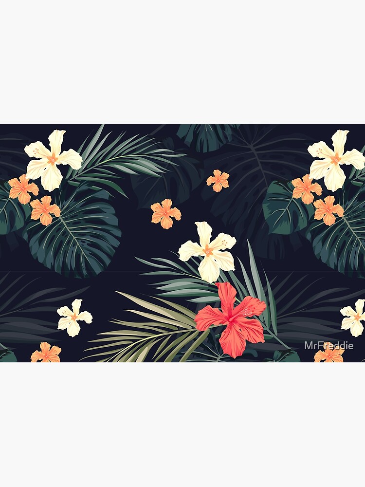 Dark tropical flowers by MrFreddie