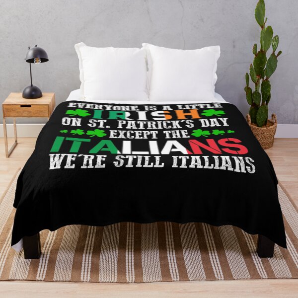 Item preview, Everyone Is Little Irish On St Patrick's Day Except Italians designed and sold by MobyStickers.