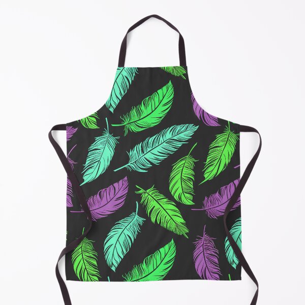 Item preview, Colorful feathers pattern designed and sold by randrdesign.