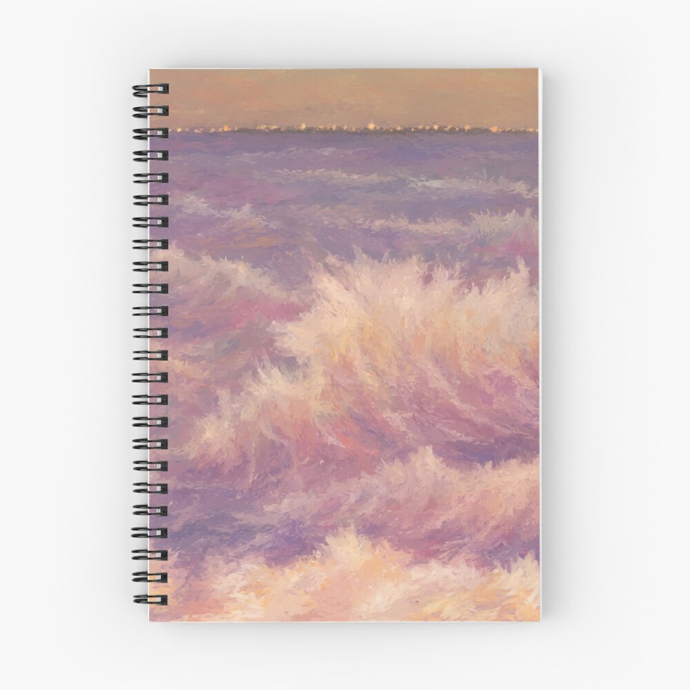 Item preview, Spiral Notebook designed and sold by RozPaints.