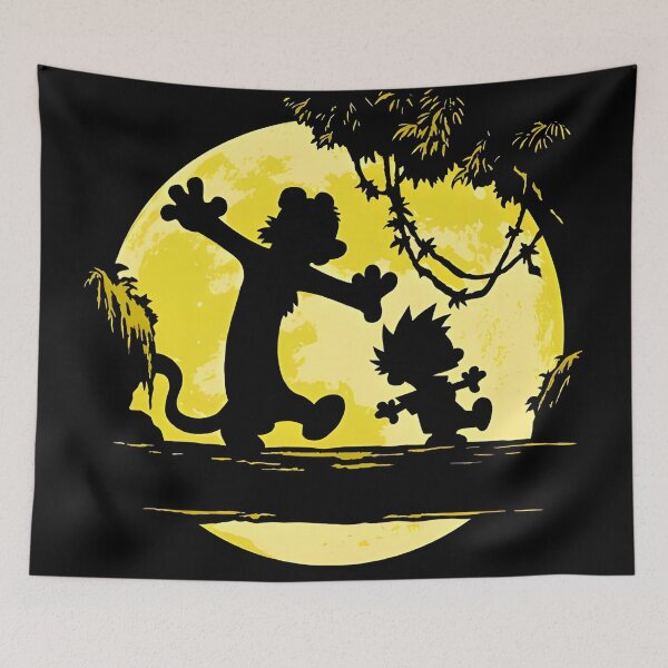 Artikelvorschau, Calvin und Hobbes entworfen und verkauft von KeyDesignDecor.
