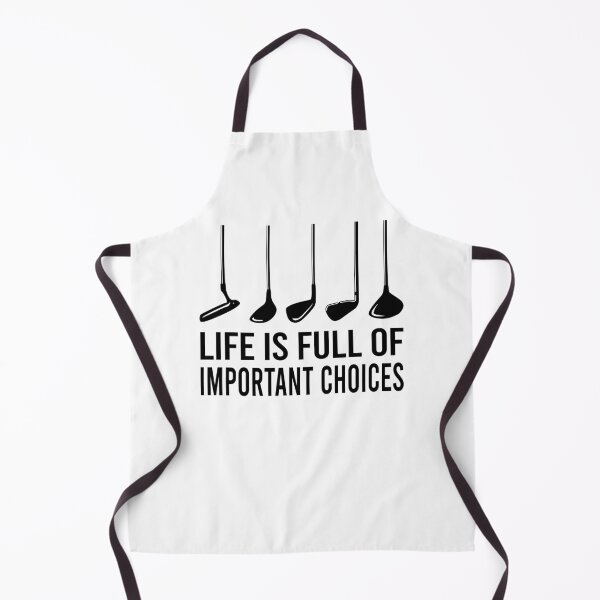 Item preview, Life Is Full Of Important Choices Golf Player designed and sold by Art-of-amine.