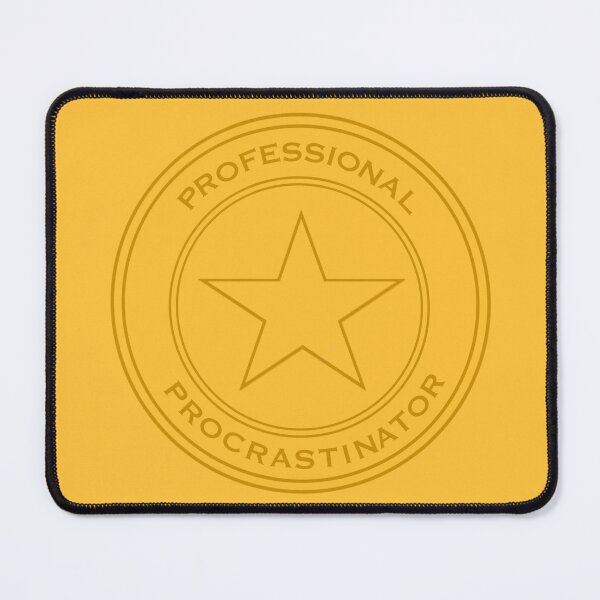 Item preview, Professional Procrastinator designed and sold by TraintoSpace.