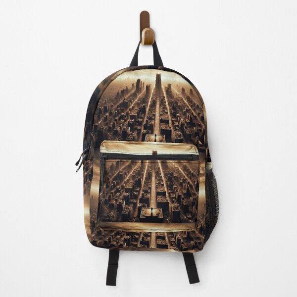 Item preview, Solitude's Kingdom: Dusk Over Silent Metropolis designed and sold by ArtComixHaven.