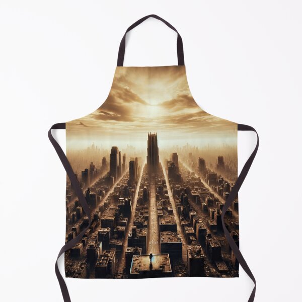 Item preview, Solitude's Kingdom: Dusk Over Silent Metropolis designed and sold by ArtComixHaven.