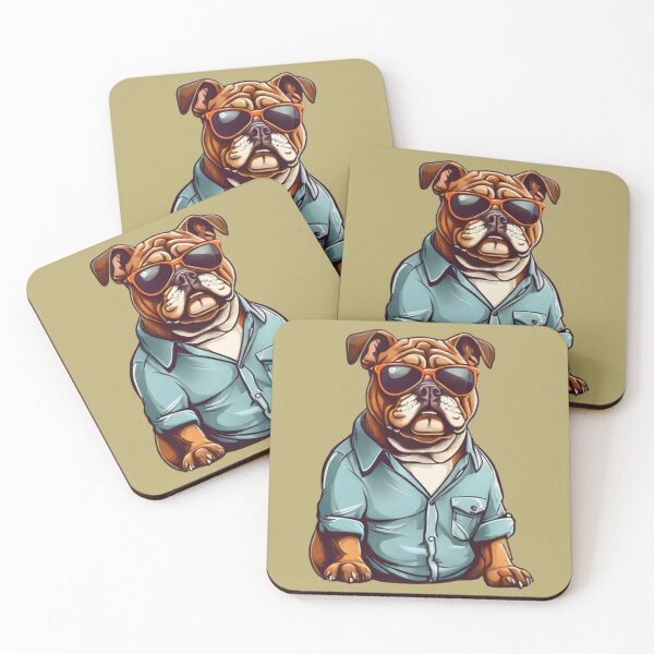 Item preview, English Bulldog With Sunglasses designed and sold by BeagleDesigns.