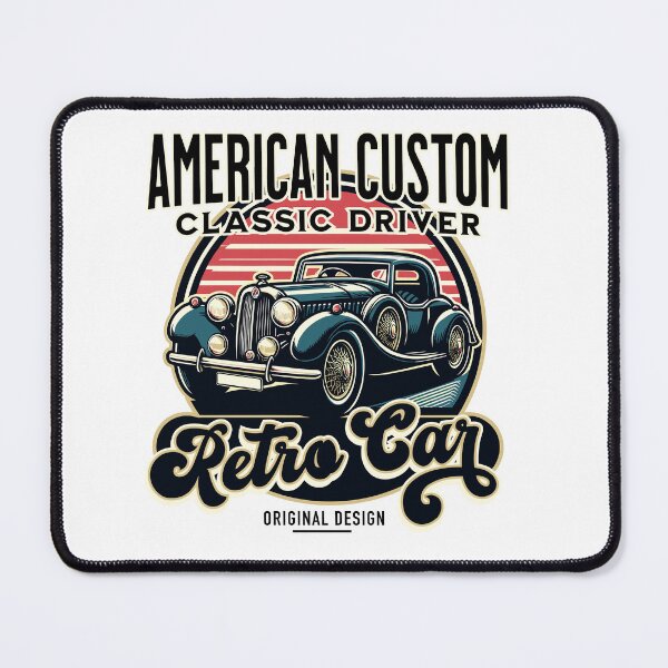 Item preview, Vintage Car Print Design Retro car designed and sold by dakaseli.