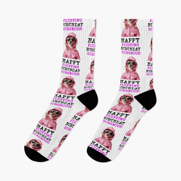 Item preview, Happy Fluffing Birthday Gorgeous Funny Pomeranian Birthday Card designed and sold by T-shirt-Designs.