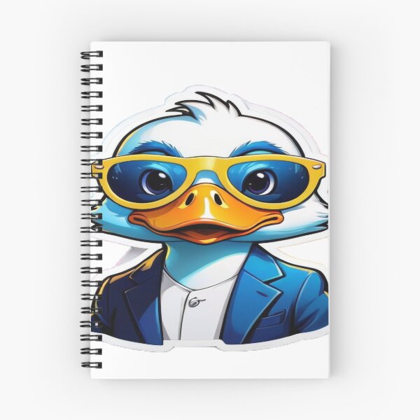 Item preview, a duck enjoying his vacation wearing glasses designed and sold by HawiseRosso.