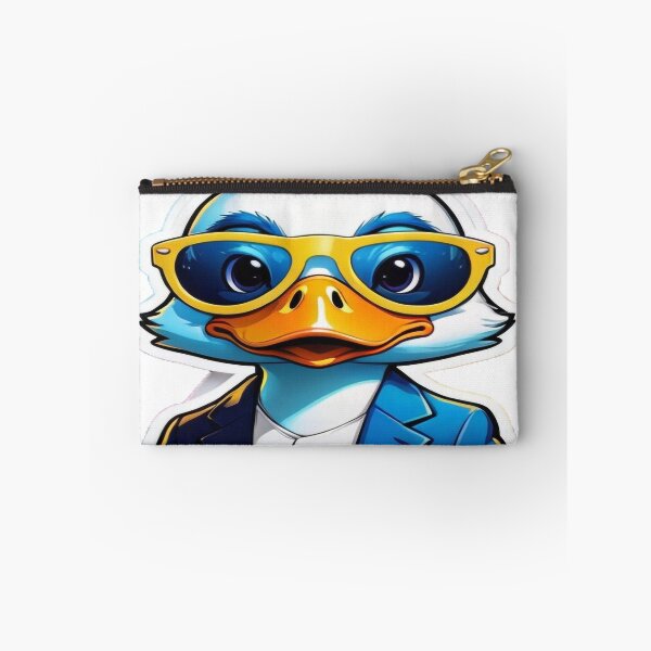 Item preview, a duck enjoying his vacation wearing glasses designed and sold by HawiseRosso.
