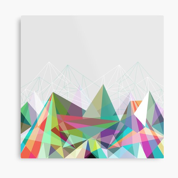 Colorflash 7 Metal Print