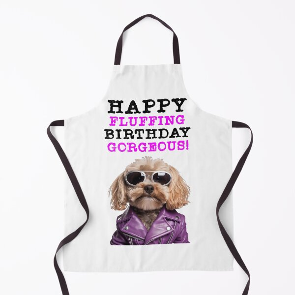 Item preview, Happy Fluffing Birthday Gorgeous Funny Cockapoo Birthday Card designed and sold by T-shirt-Designs.