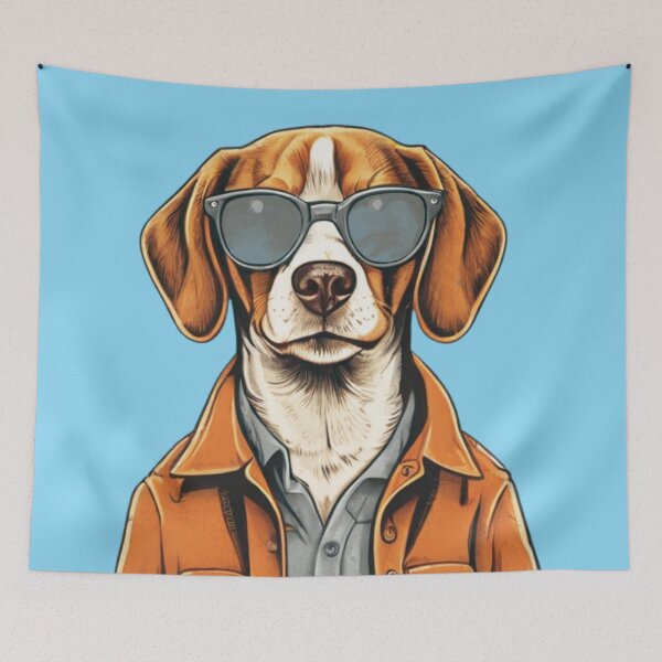 Item preview, Beagle wearing Sunglasses designed and sold by BeagleDesigns.