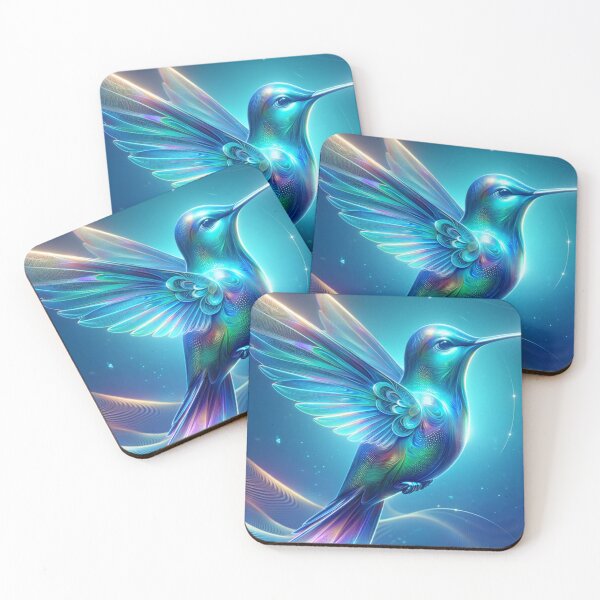 Item preview, Glowing Hummingbird Art Study designed and sold by mymagicstoreus.