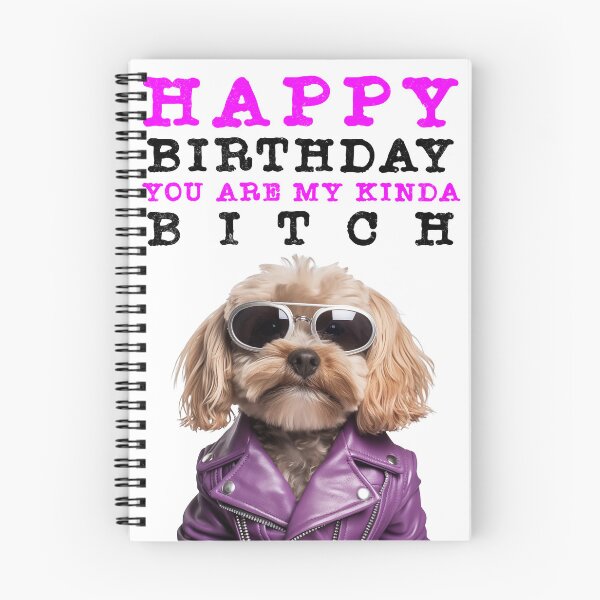 Item preview, Tarjeta de cumpleaños divertida de Cockapoo de la perra del feliz cumpleaños designed and sold by T-shirt-Designs.
