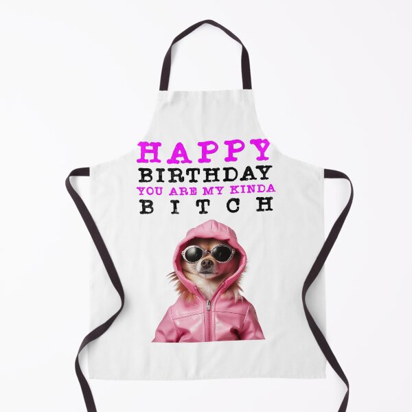 Item preview, Happy Fluffing Birthday Bitch Funny Pomeranian Birthday Card designed and sold by T-shirt-Designs.