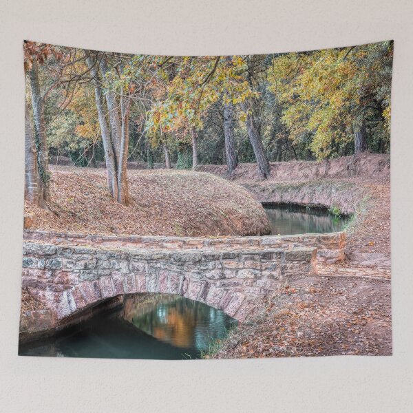 Item preview, Aires de Otoño, Puente de Piedra en La Séquia de Manresa, Cataluña, España designed and sold by Marc Garrido Clotet.