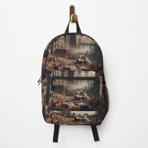 Item preview, Twilight of the Urbanscape: Nature's Silent Conquest designed and sold by ArtComixHaven.