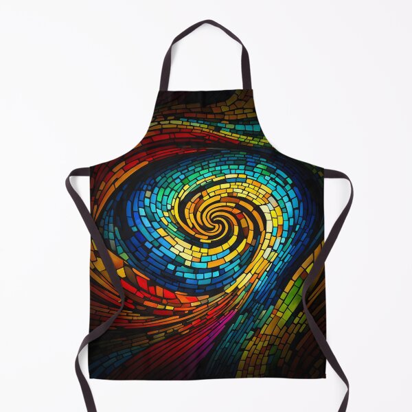 Item preview, Spiral Mosaic AI Art designed and sold by Digital Dye Co.