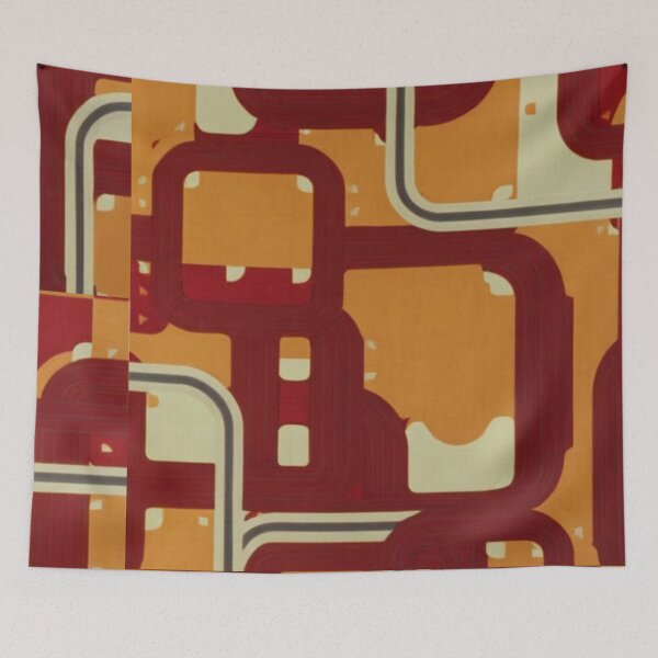 Item preview, Futuristic pattern Nine designed and sold by ItoshiStudio.