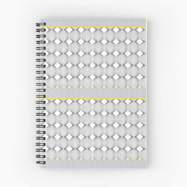 Item preview, Black, White and Mustard Geometric Pattern Zipper Pouch by Belle Treasure Chest designed and sold by Luetta  Stuger- Fleming.