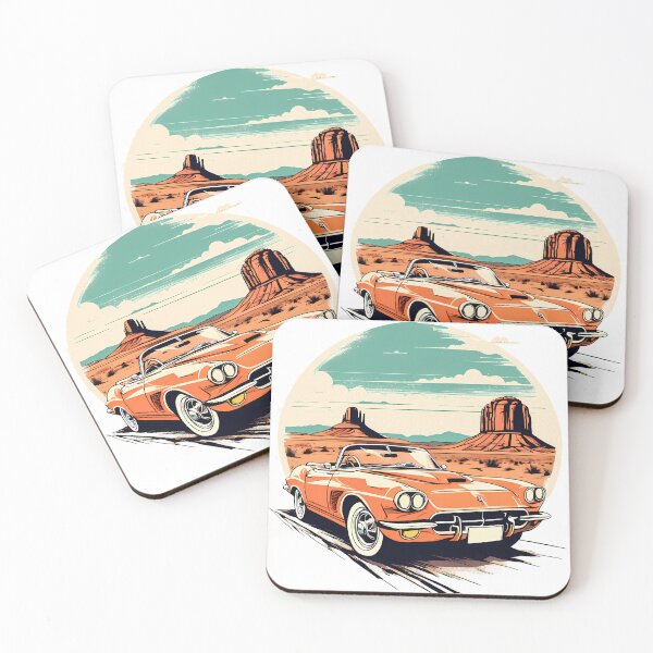 Item preview, Classic vintage car illustration designed and sold by entinta2.