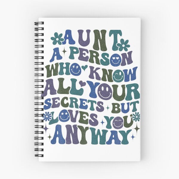 Item preview, Aunt knows your secrets but she still loves you, Crazy Aunt, Funny Aunt Gift, Best Aunt, Family Humor , Aunt Gift Idea,  designed and sold by adarth.