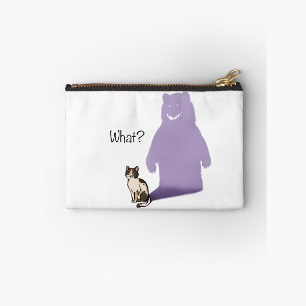 Item preview, What? I didn't do anything cat with scary bear shadow designed and sold by Azasart.