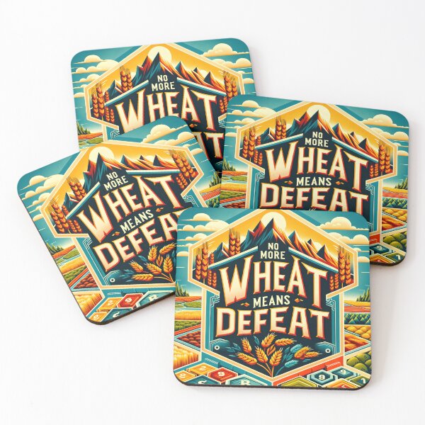 Item preview, No More Wheat, Means Defeat! designed and sold by mattjacks.