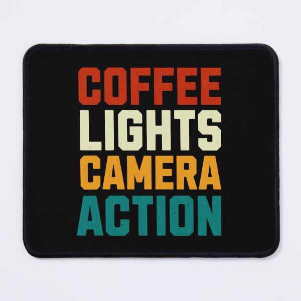 Item preview, Filmmaking Funny Coffee Lights Camera Action Filmmaker Gift For Cinematographer Camera Lover designed and sold by HosvPrint .s.