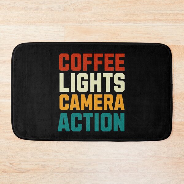 Item preview, Filmmaking Funny Coffee Lights Camera Action Filmmaker Gift For Cinematographer Camera Lover designed and sold by HosvPrint .s.