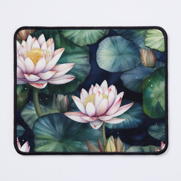 Item preview, water lily designed and sold by elegantpaterns.
