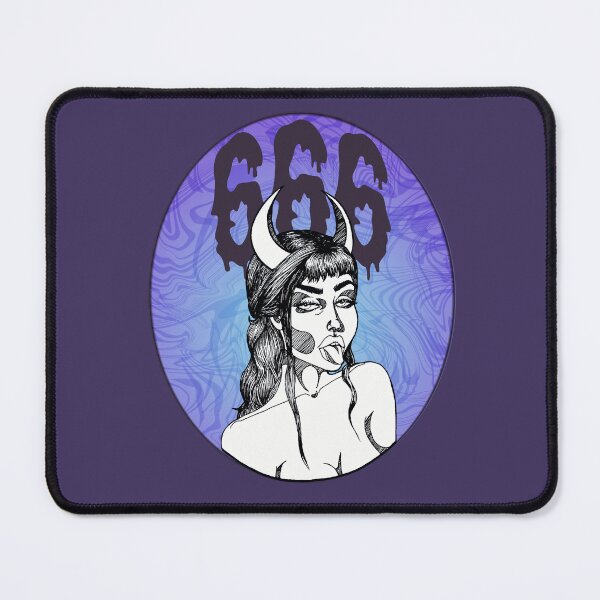 Item preview, 666 Demon Girl designed and sold by BaileyLarkinArt.