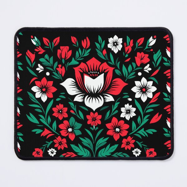 Item preview, Hungarian Red Floral designed and sold by JessArty ⭐⭐⭐⭐⭐.