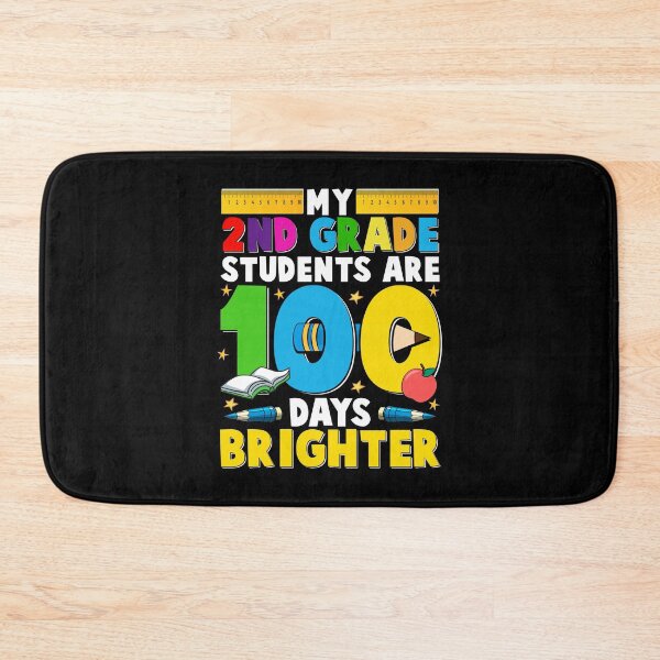 Item preview, My 2ND Grade Students Are 100 Days Brighter  - 100 Days Of School designed and sold by Smix Pixels.
