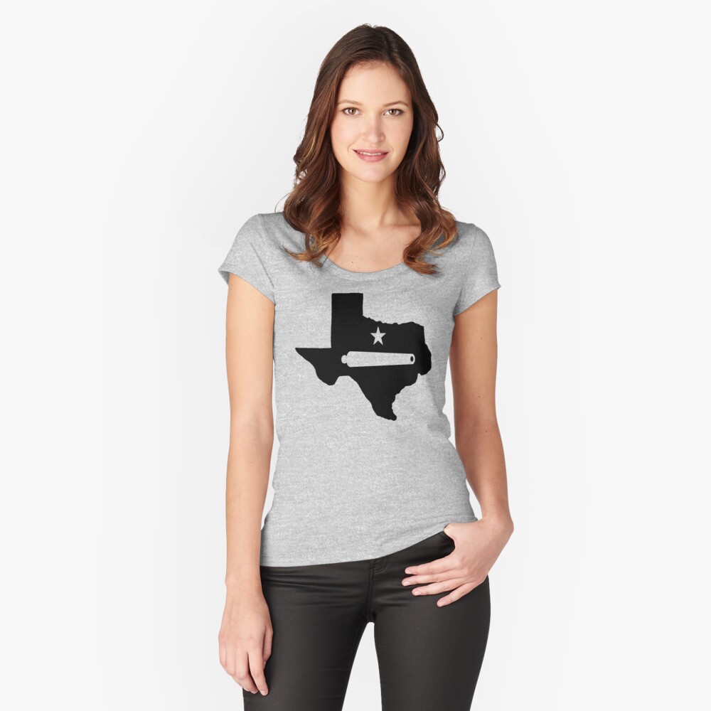 Item preview, Fitted Scoop T-Shirt designed and sold by TexasShirts.
