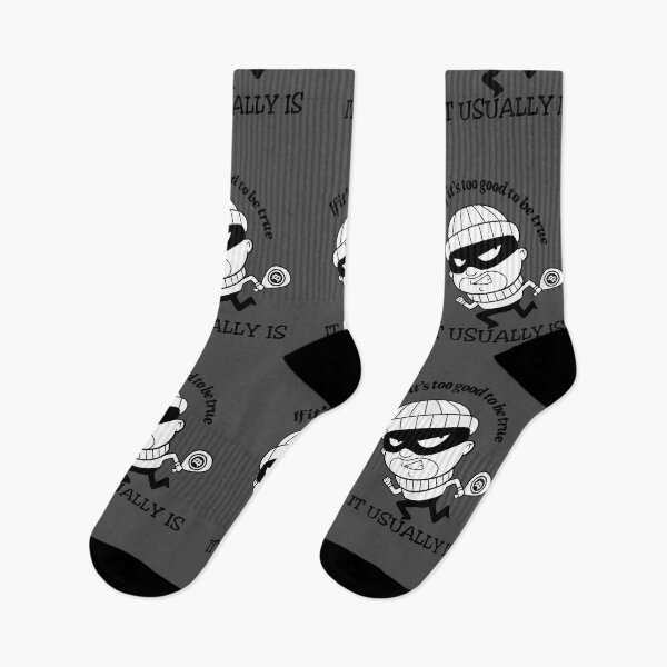 Item preview, If it's too good to be true - it usually is Bitcoin Robbers  designed and sold by DabGraphic.