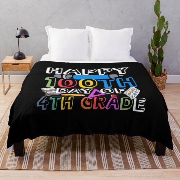 Item preview, Happy 100 Th Day Of 4Th Grade - 100 Days Of School designed and sold by Smix Pixels.