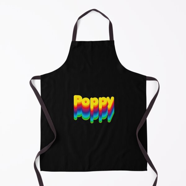 Artikelvorschau, Rainbow Layers Poppy Name Label (Black) entworfen und verkauft von NafilNafiz.