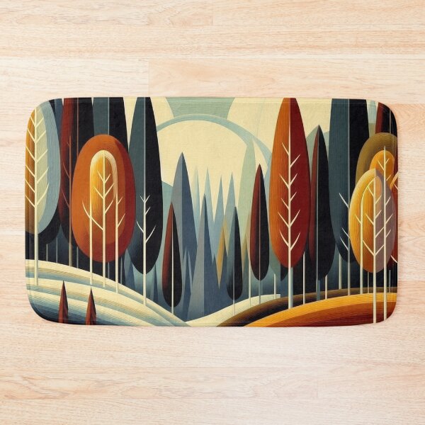 Item preview, Whimsical Forest - Minimalist Boho Landscape designed and sold by HausKatz.
