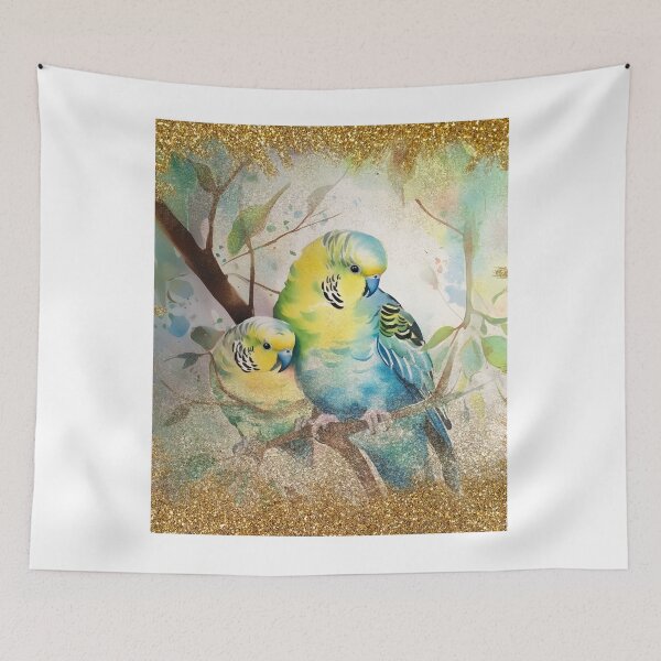 Item preview, Gift Dove Realistic Nature Trees Birds Budgerigar designed and sold by TRENDDREAMER ⭐⭐⭐⭐⭐.