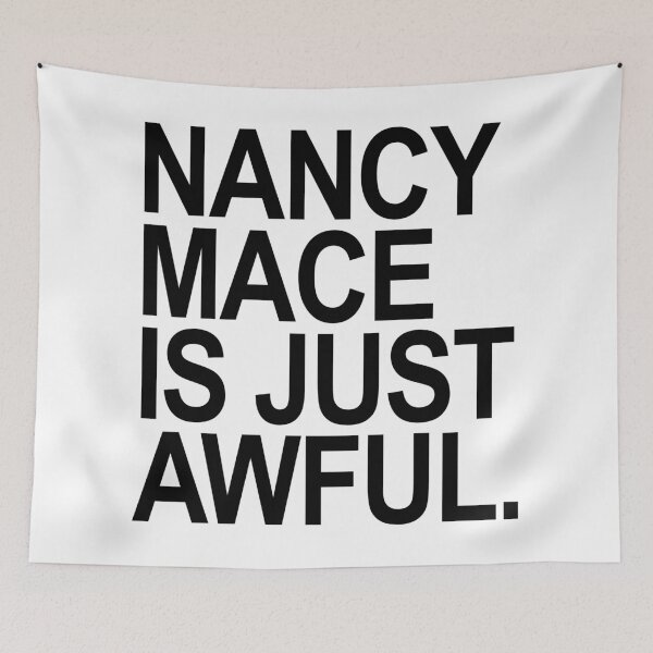 Item preview, Nancy Mace is just Awful - Black designed and sold by Thelittlelord.