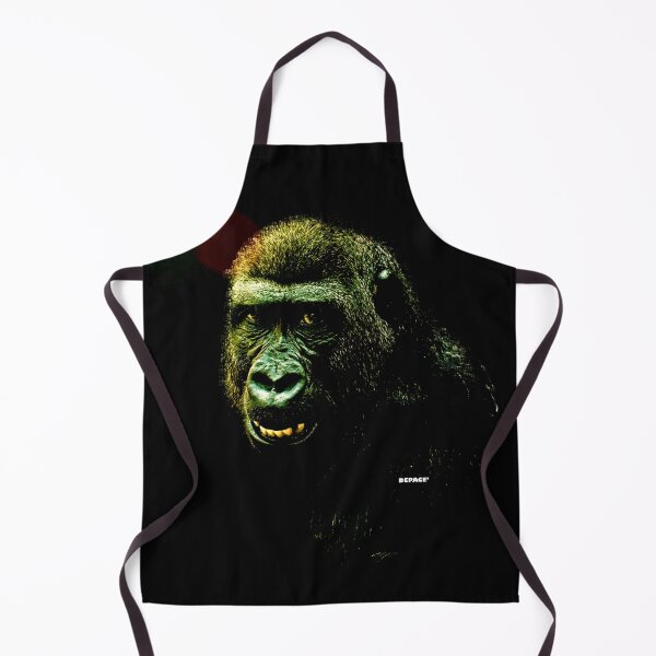 Item preview, Gorilla Portrait on Black Background by dePace' designed and sold by mrpropcake.
