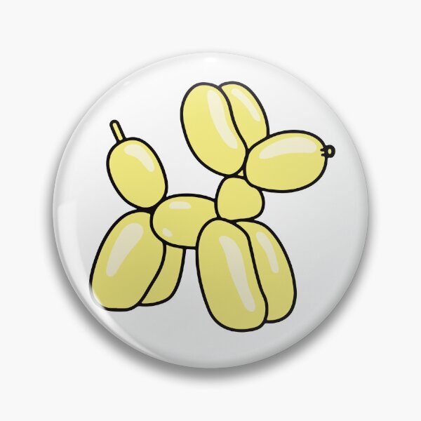 Item preview, Balloon Dog pastel yellow hydro designed and sold by maura41.