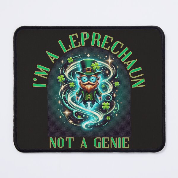 Item preview, I'm A Leprechaun Not A Genie designed and sold by elynne9.