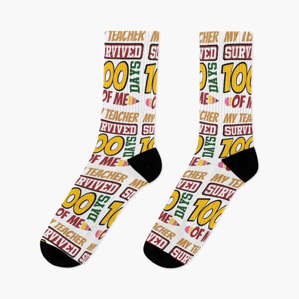 Item preview, My Teacher Survived 100 Days Of Me - 100 Days Of School  designed and sold by Smix Pixels.